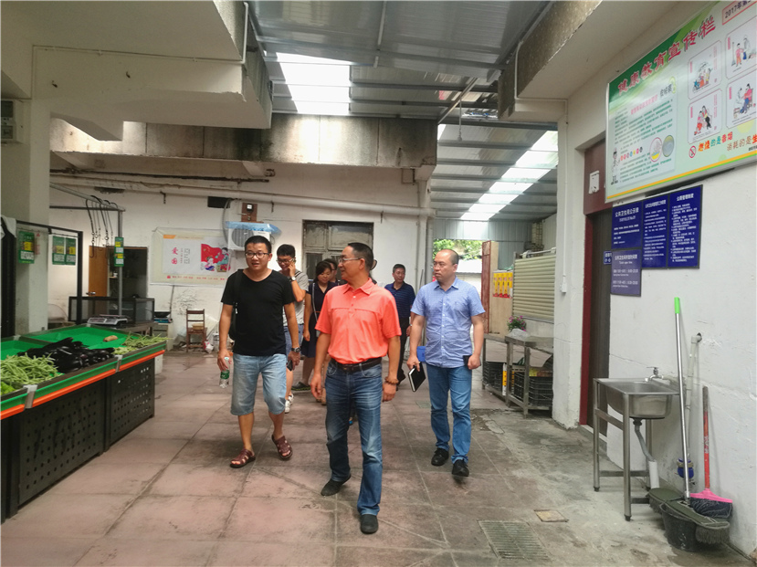 集團公司督導檢查迎國衛(wèi)復檢、創(chuàng)國文等創(chuàng)建準備工作